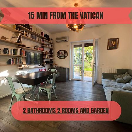 15 Min From The Vatican Wi-Fi And Garden Ngoại thất bức ảnh