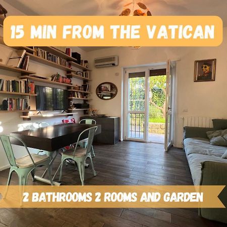 15 Min From The Vatican Wi-Fi And Garden Ngoại thất bức ảnh